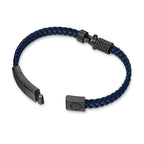 Police Wrath Men's Blue & Black Bracelet