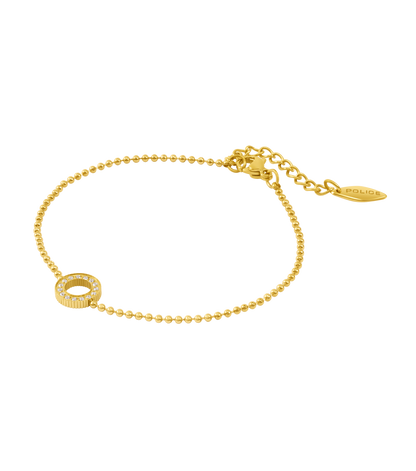 Police Cocoa Crystals Beads Chain Bracelet