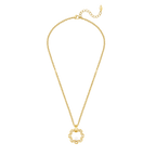 Police Opulent Pearl Bead Crystals Necklace