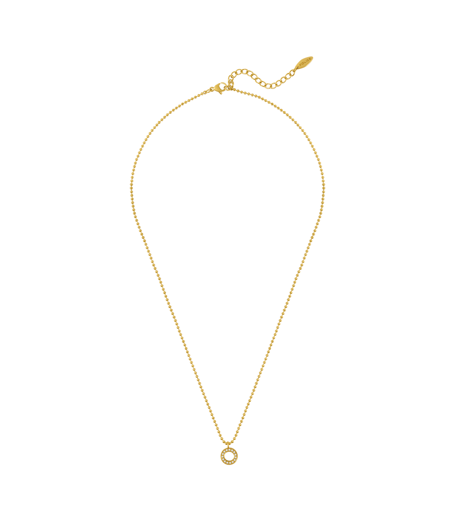 Police Cocoa Crystal Necklace Police Cocoa Crystal Necklace