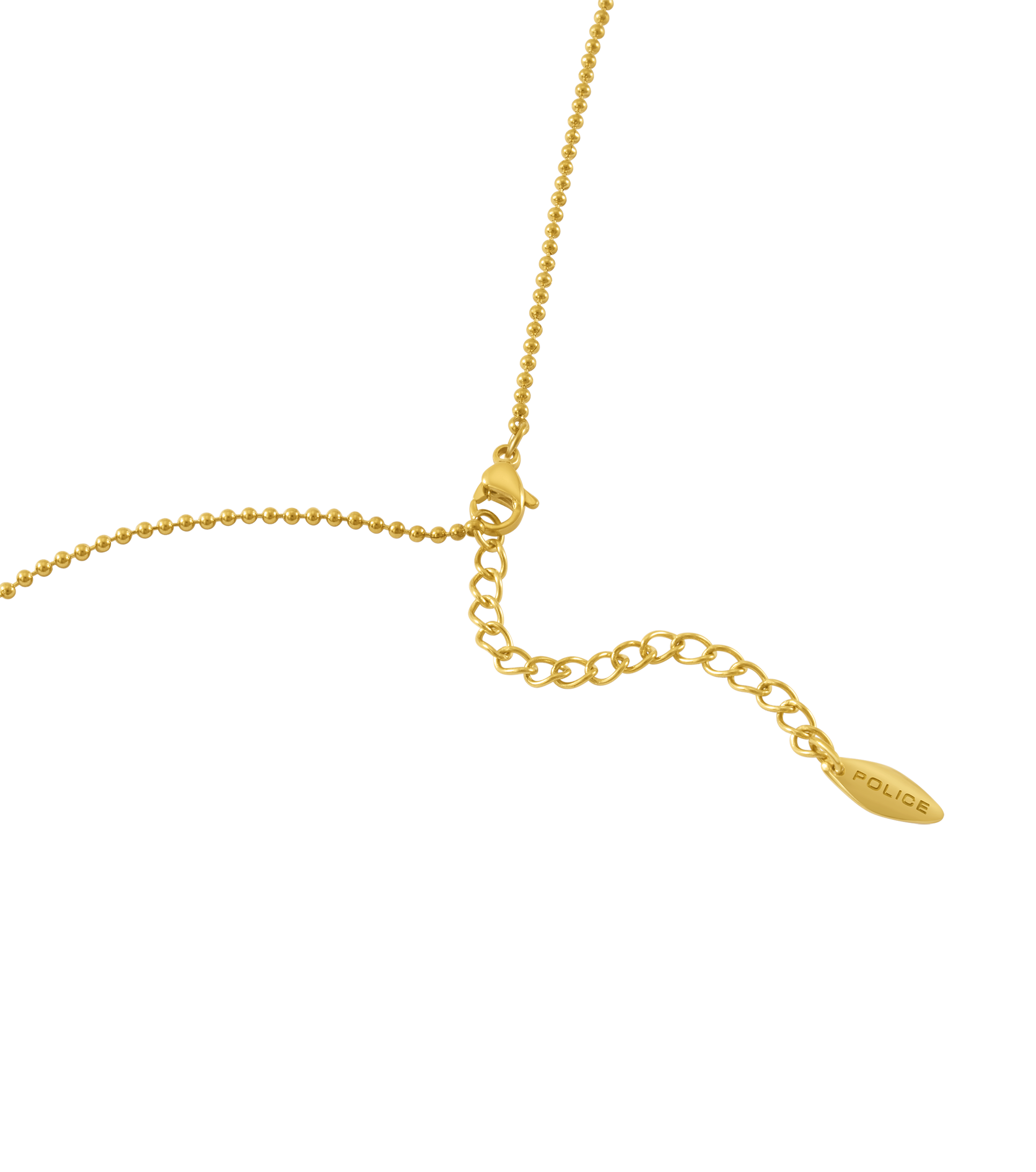 Police Cocoa Crystal Necklace