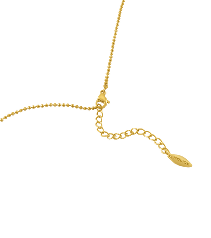 Police Cocoa Crystal Necklace