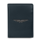Police Luca Gents Card Case Navy In Leather