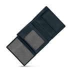 Police Luca Gents Card Case Navy In Leather