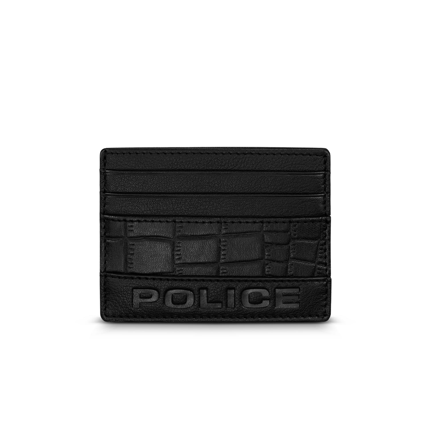 POLICE MARCO GENTS CARD CASE BLACK POLICE MARCO GENTS CARD CASE BLACK