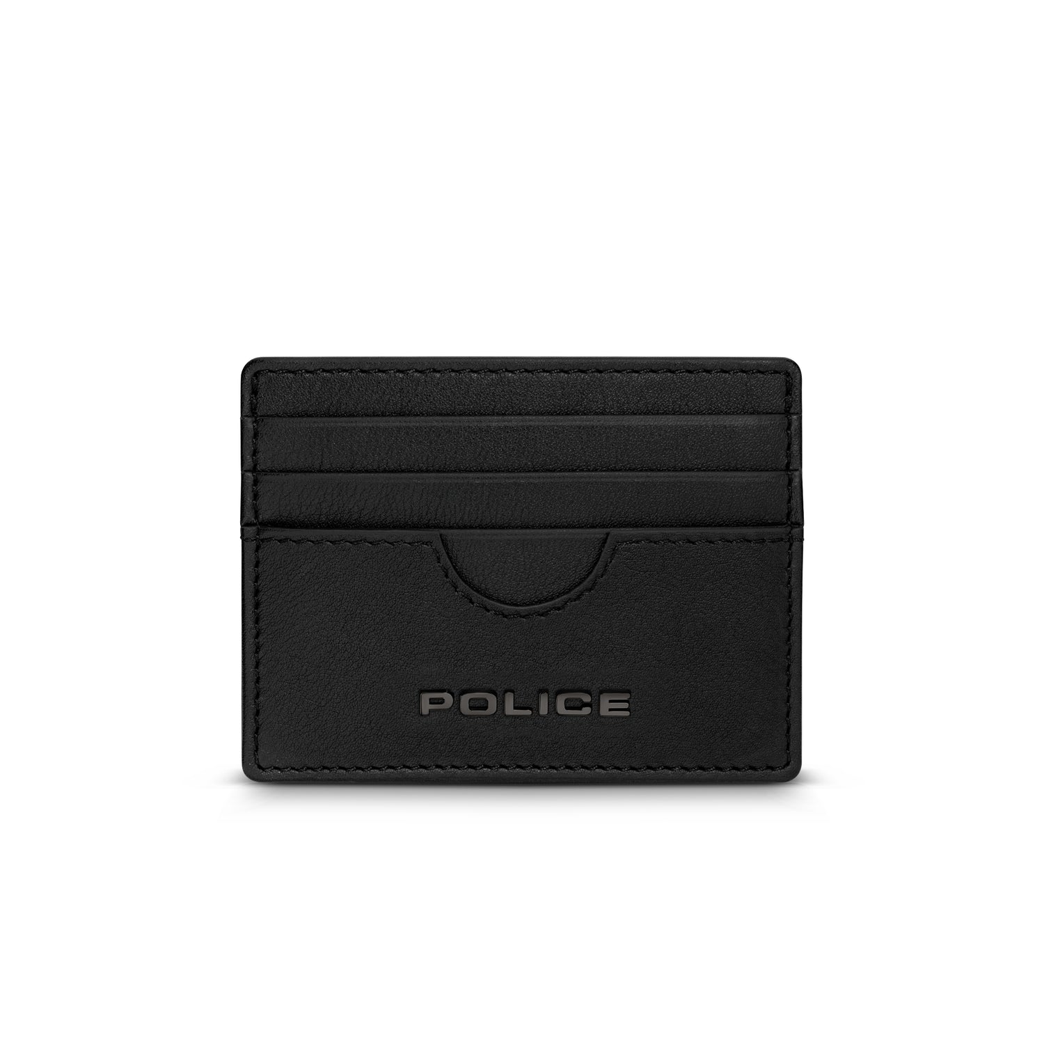 POLICE GRANDE GENTS CARD CASE BLACK POLICE GRANDE GENTS CARD CASE BLACK