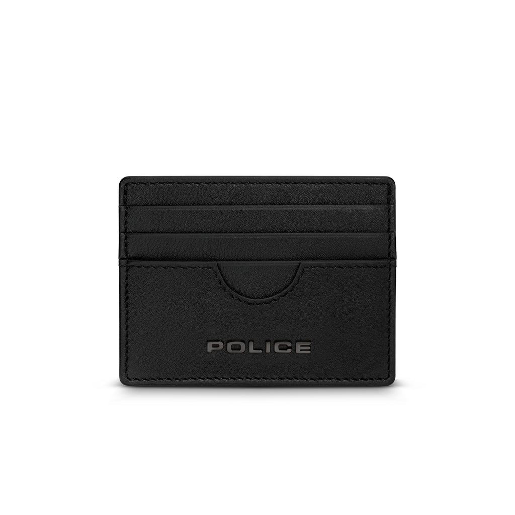 POLICE GRANDE GENTS CARD CASE BLACK