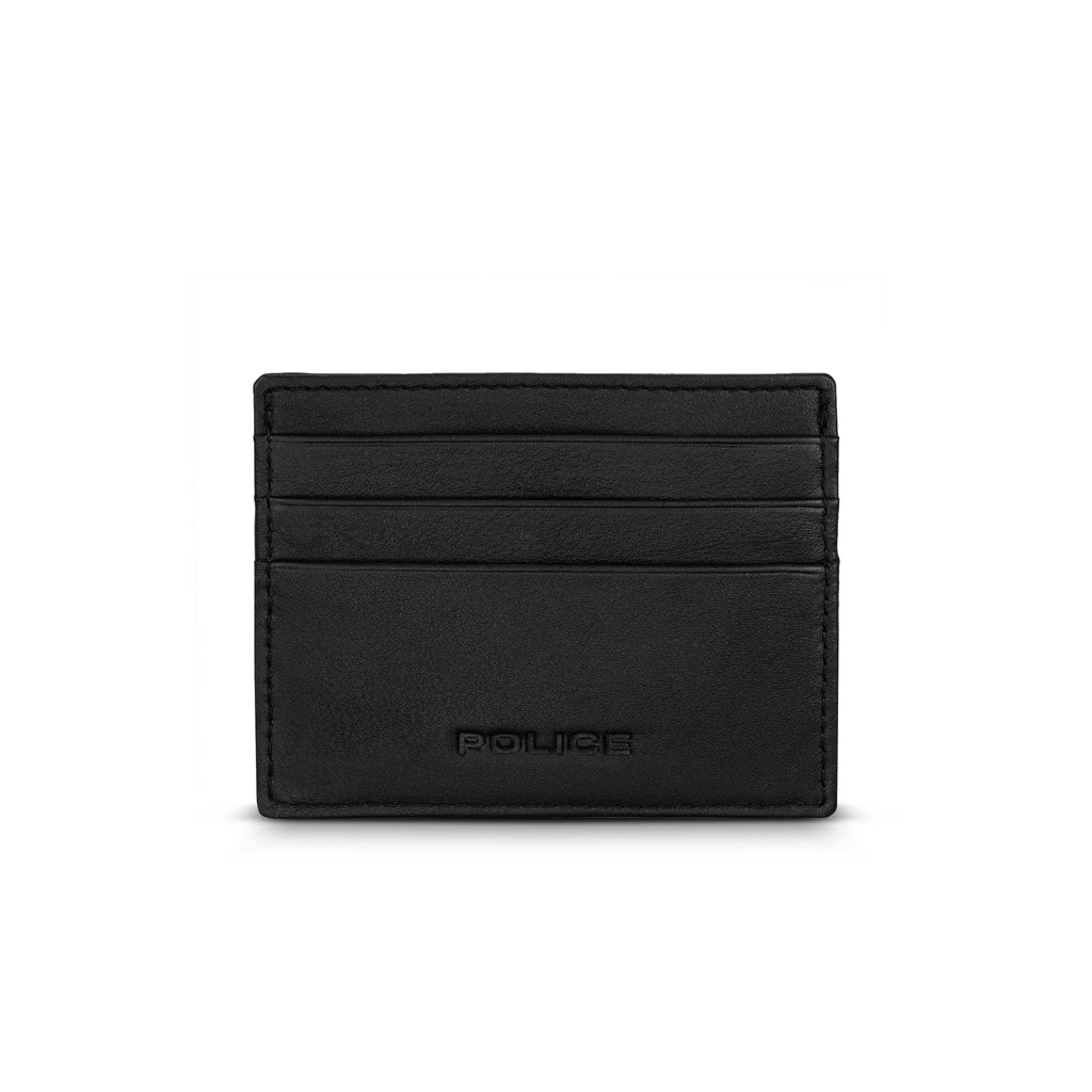 POLICE GRANDE GENTS CARD CASE BLACK