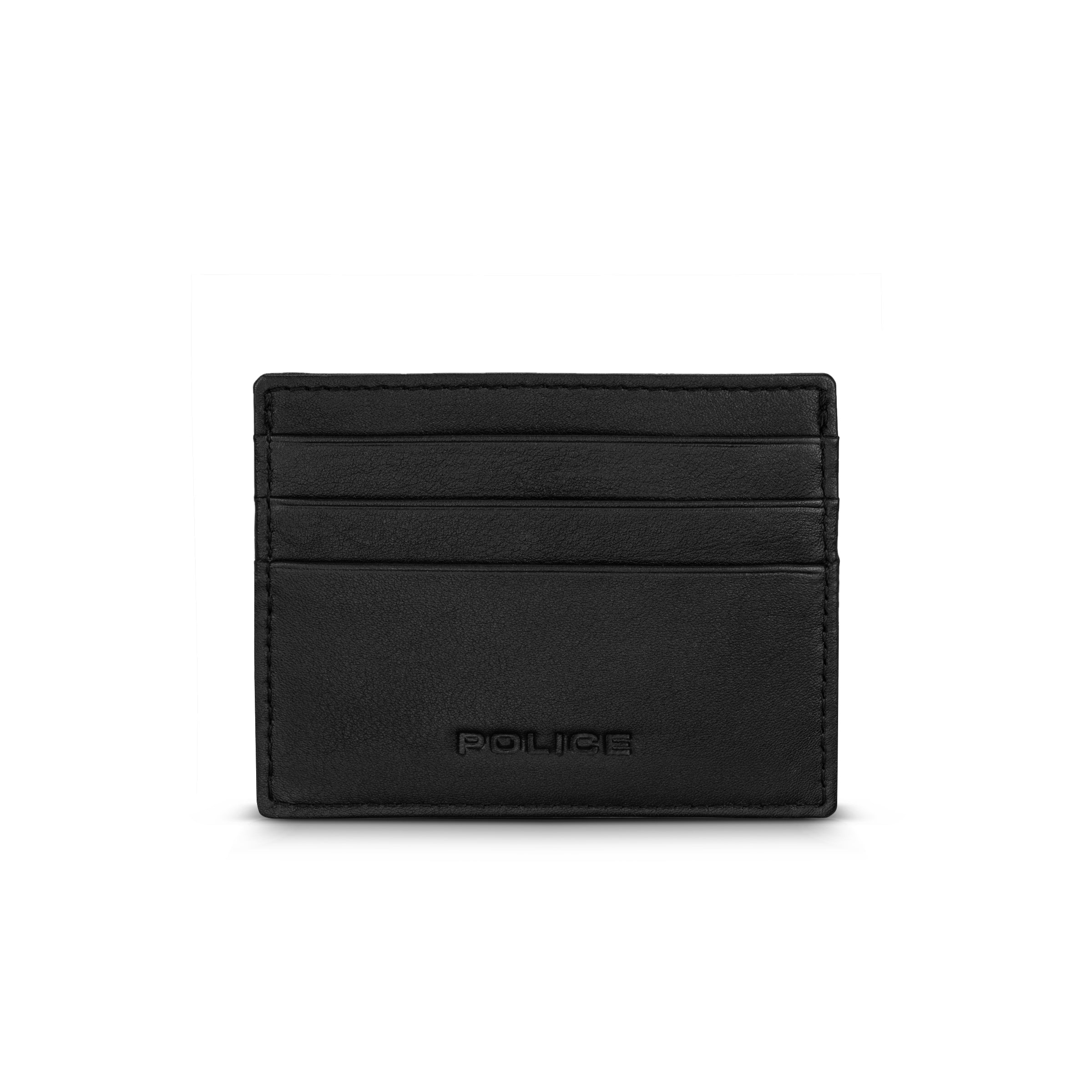 POLICE GRANDE GENTS CARD CASE BLACK