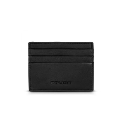POLICE GRANDE GENTS CARD CASE BLACK