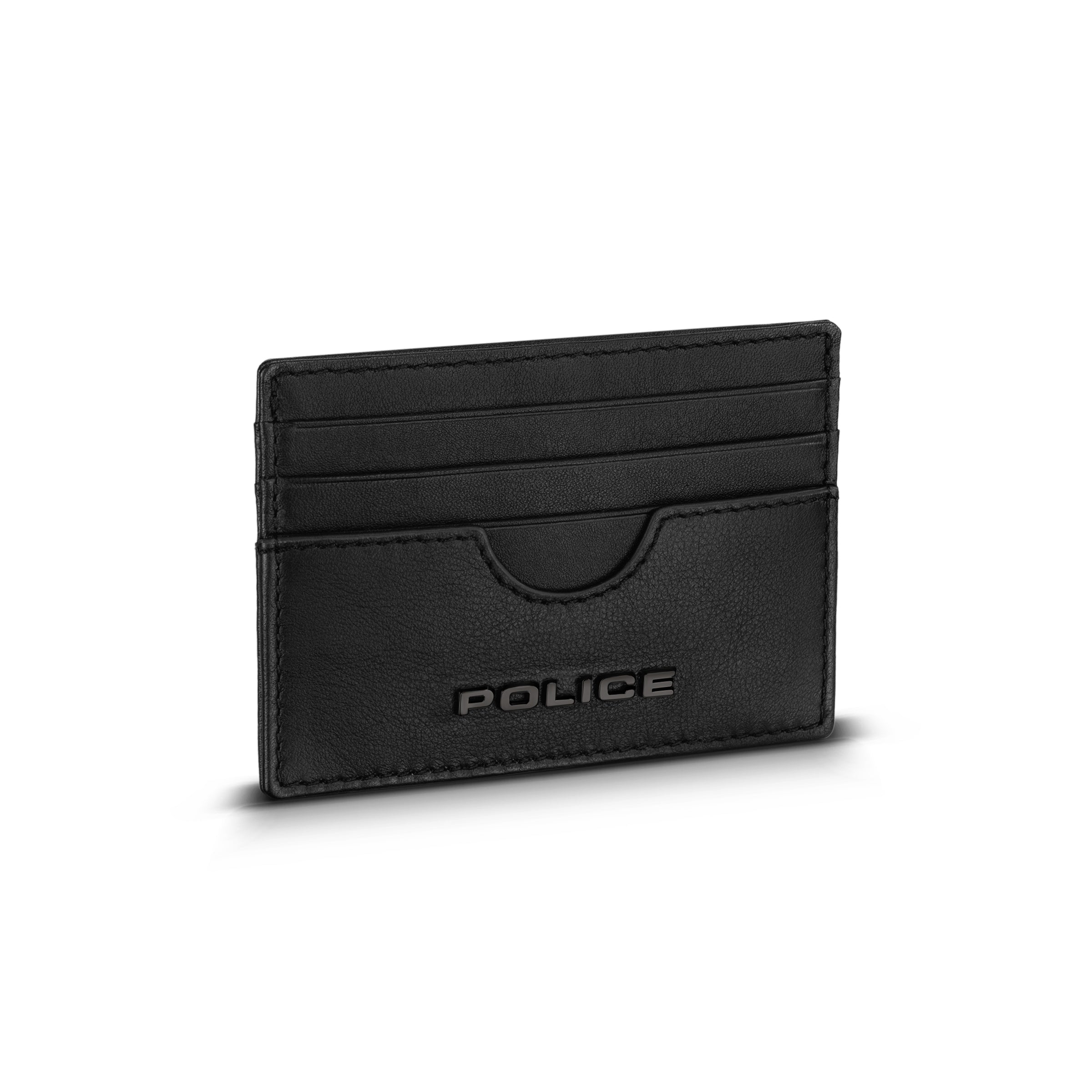 POLICE GRANDE GENTS CARD CASE BLACK