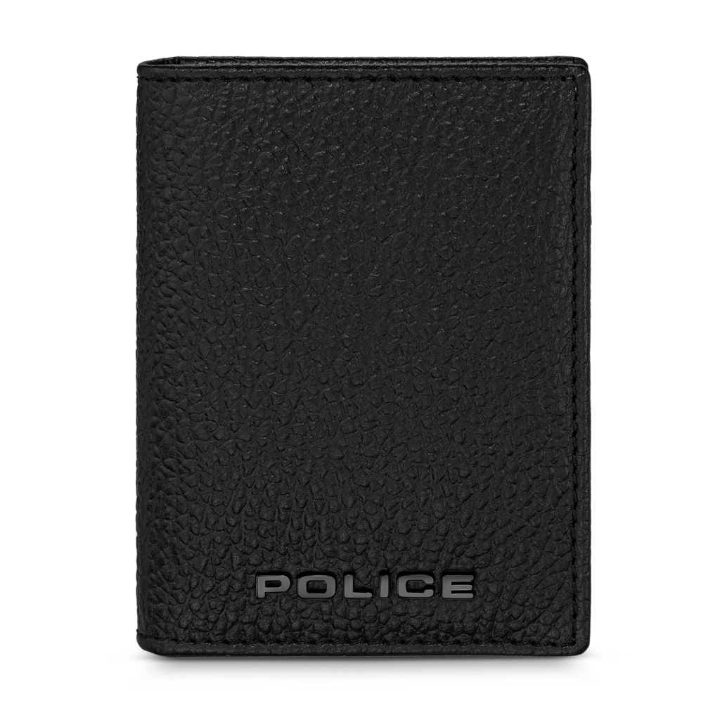Police Primo Gents Card Case Black in Leather