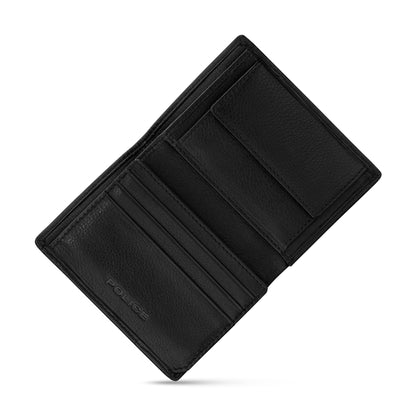 POLICE WEAVE GENTS CARD CASE BLACK