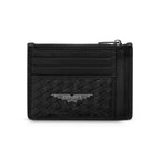 POLICE WEAVE GENTS CARD CASE BLACK