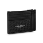 POLICE WEAVE GENTS CARD CASE BLACK