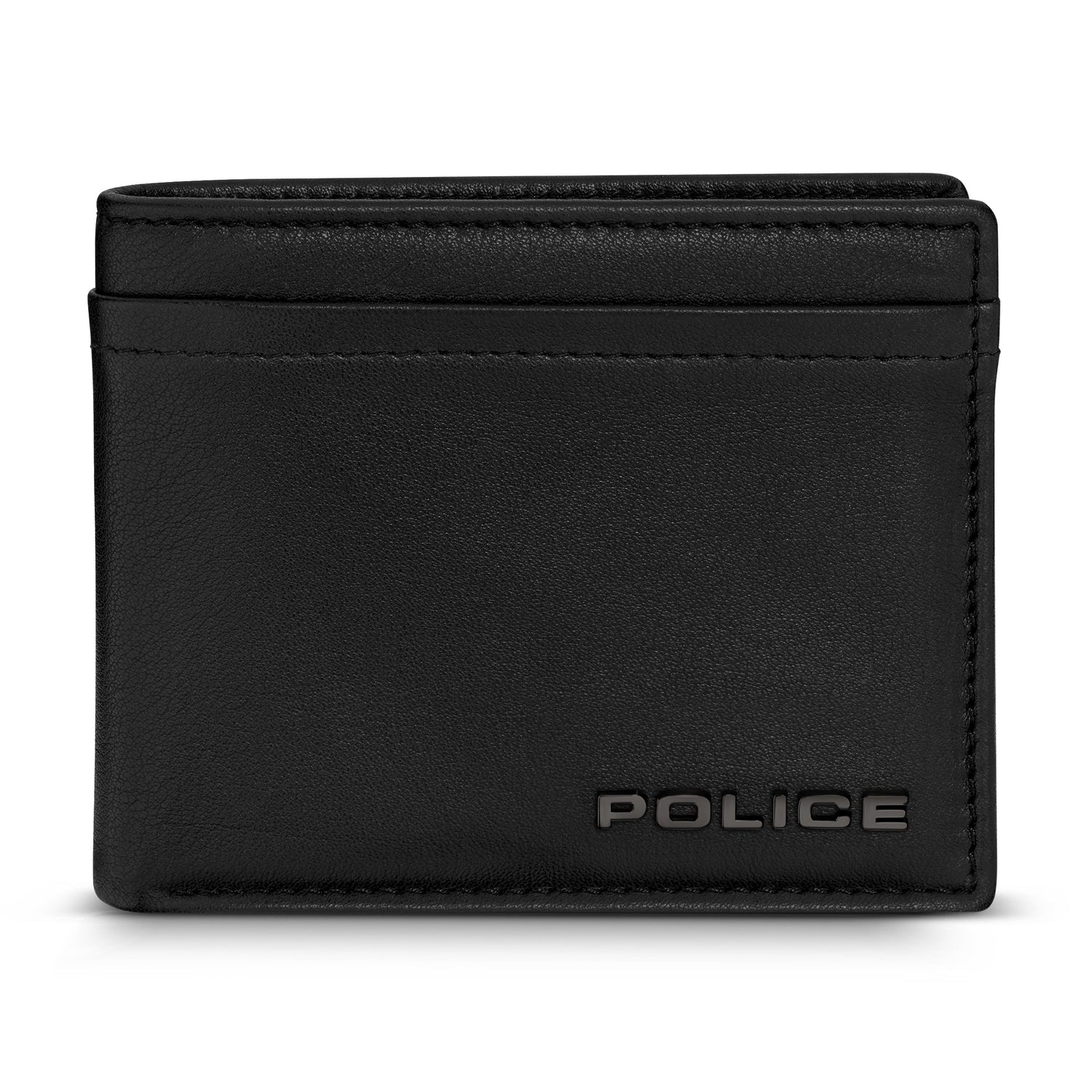 Police Smart Genuine Leather Wallets for Men