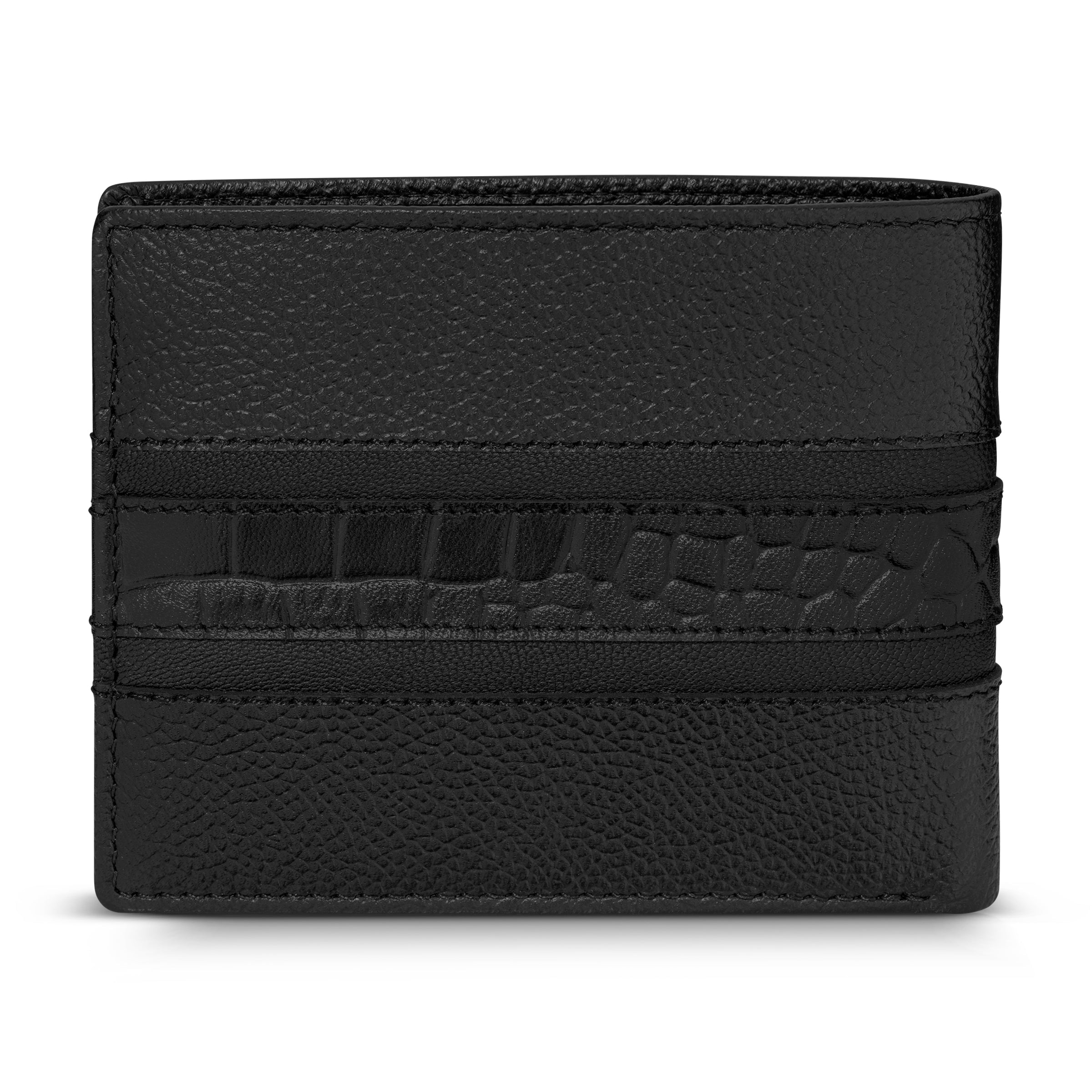 Croc Wallet - Black Secondary image