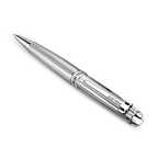 Police Clarendon Full Stainless Steel Ballpoint Pen