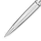 Police Clarendon Full Stainless Steel Ballpoint Pen