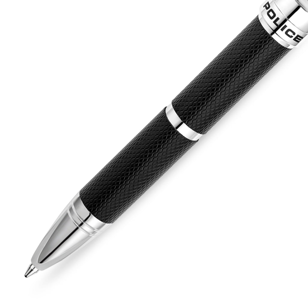 Police Black Contrast Trim Pen from Sego