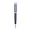 Police Gothic Pen Iconic P Monogram Crown Faceted Cap Black Finish Stainless Steel