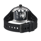 Police Batman Limited Edition Men’s Black Skeleton Dial Silicone Watch