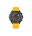 Police Gunmetal & Black Case Watch with Black Dial and Silicone Strap Set