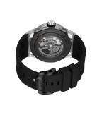 Police Black TR90 Case Watch with Black & Gunmetal Dial and Black Silicone Strap