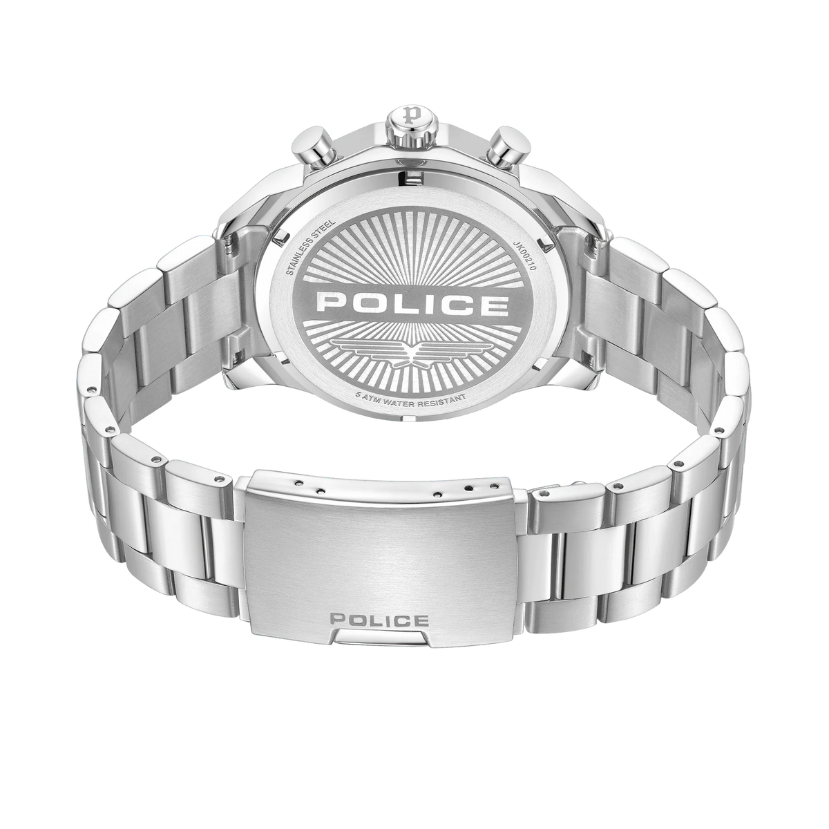 Police Rangy Police Rangy Black Dial Stainless Steel Watch | Paris Gallery Qatar