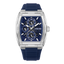 Police Men’s Blue Dial Multifunction Stainless Steel Silicone Watch
