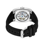 Police Steel Case, Black  Dial, Black Silicone