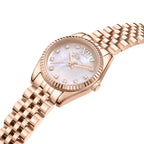 FLUTE MOP Dial Analog Watch