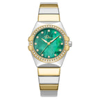 Police Cosmos Women's 33MM Dual Tone Analog Metal Strap Watch