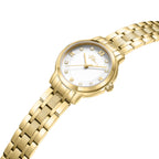 Police Charm Women's 27MM Gold Analog Stainless Steel Strap Watch