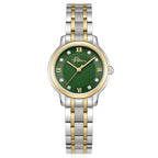 Police Women's 27mm Two-Tone Watch with Green Dial