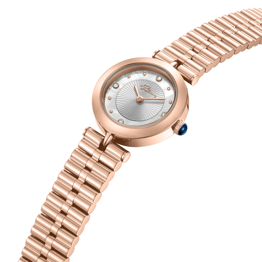 Police Women’s Rose Gold White Dial Watch