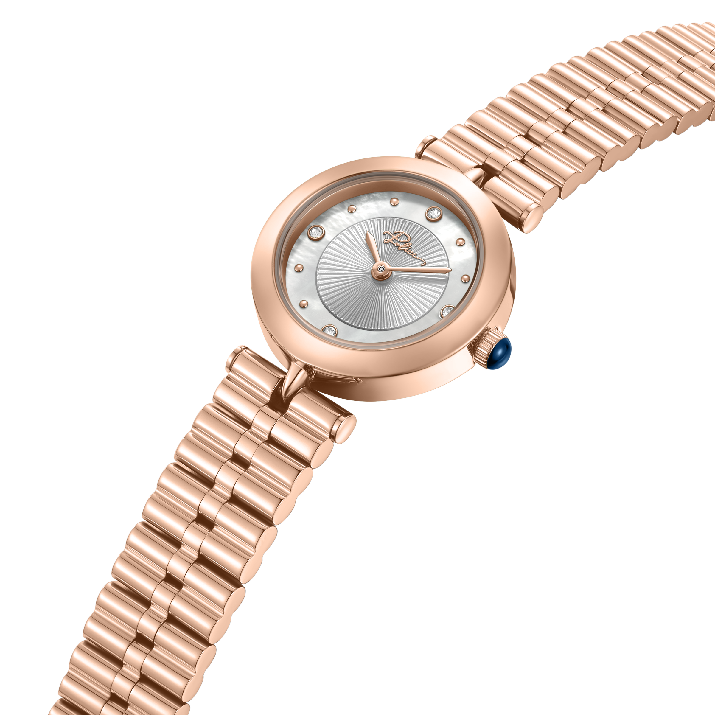 Police Women’s Rose Gold White Dial Watch
