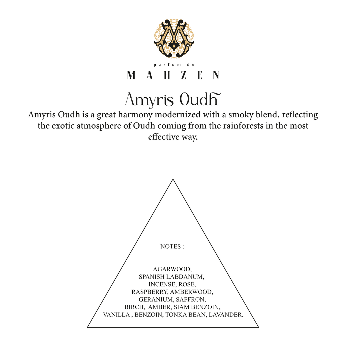 No product is visible in this image. The image displays text and a brand logo.