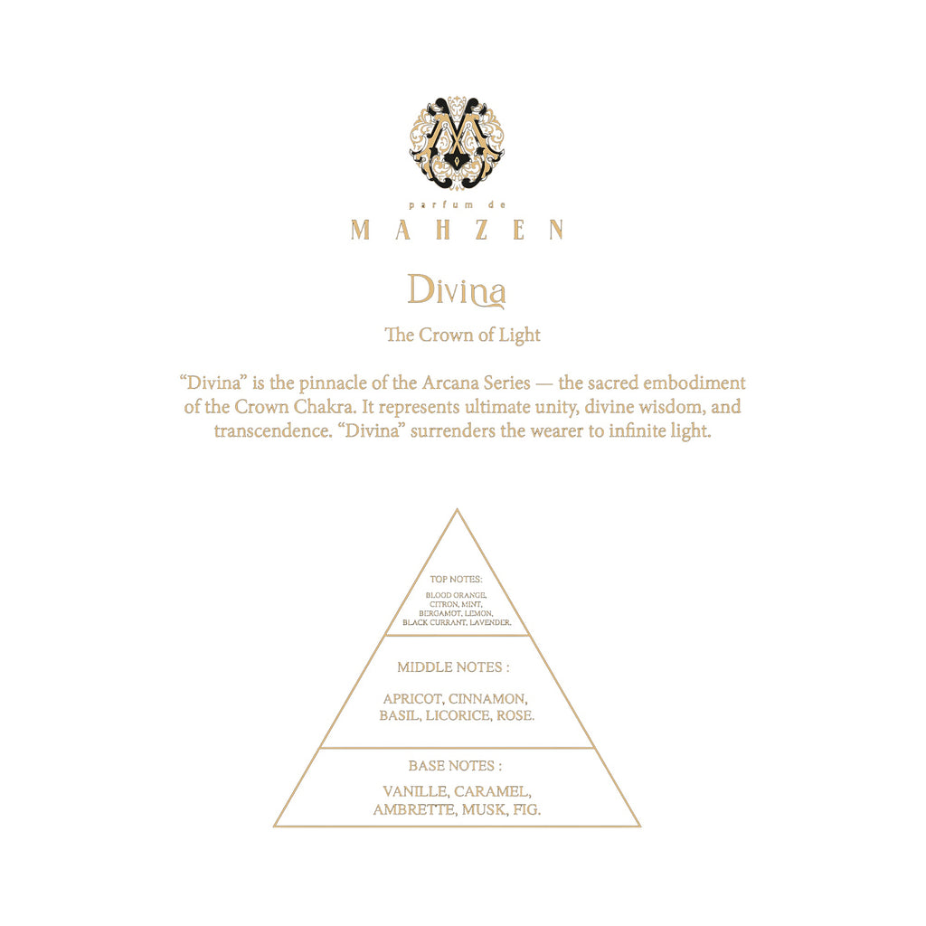 The product, '259677 Parfum De Mahzen Divina Extrait De Parfum 100ml', is not visible in this image.