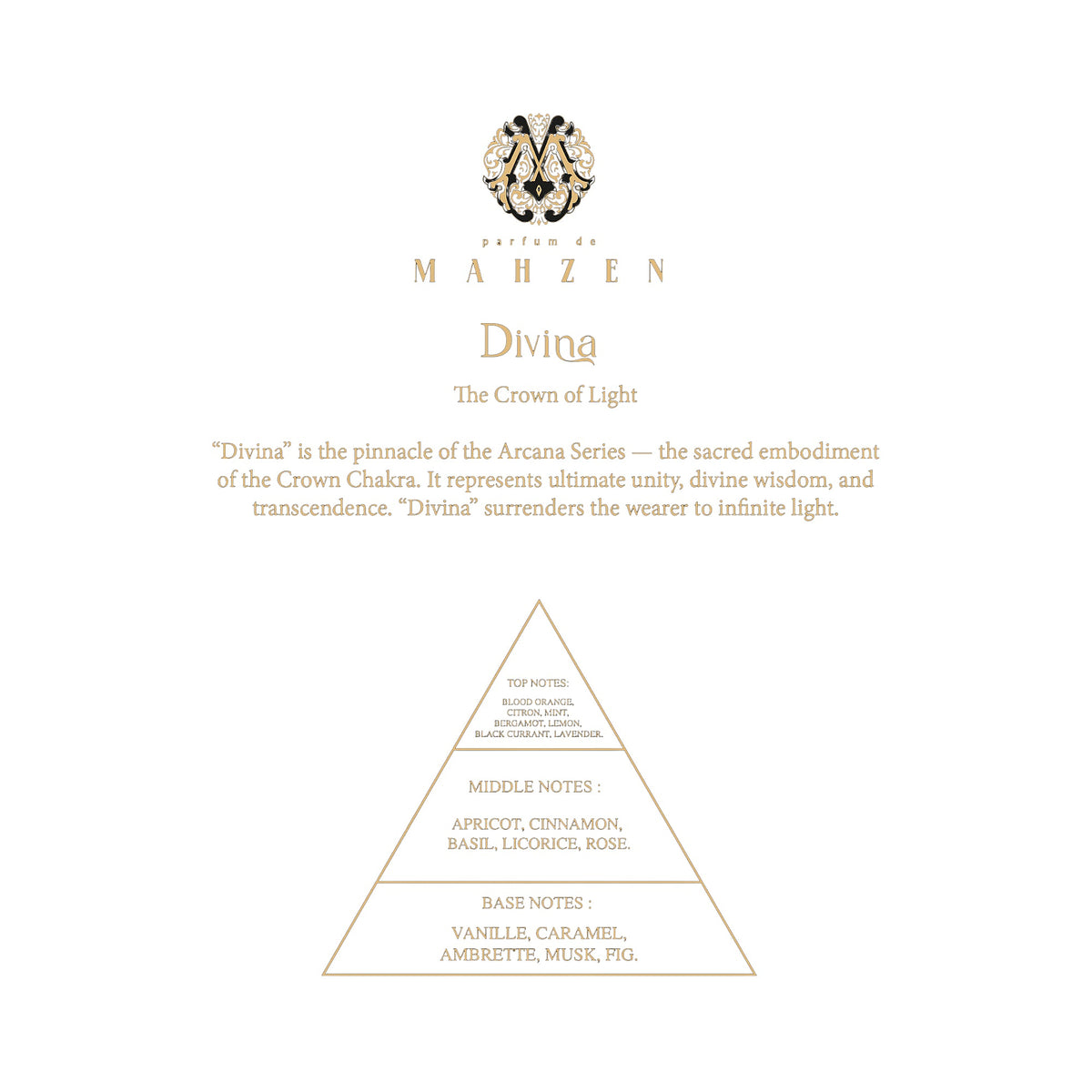 The product, '259677 Parfum De Mahzen Divina Extrait De Parfum 100ml', is not visible in this image.