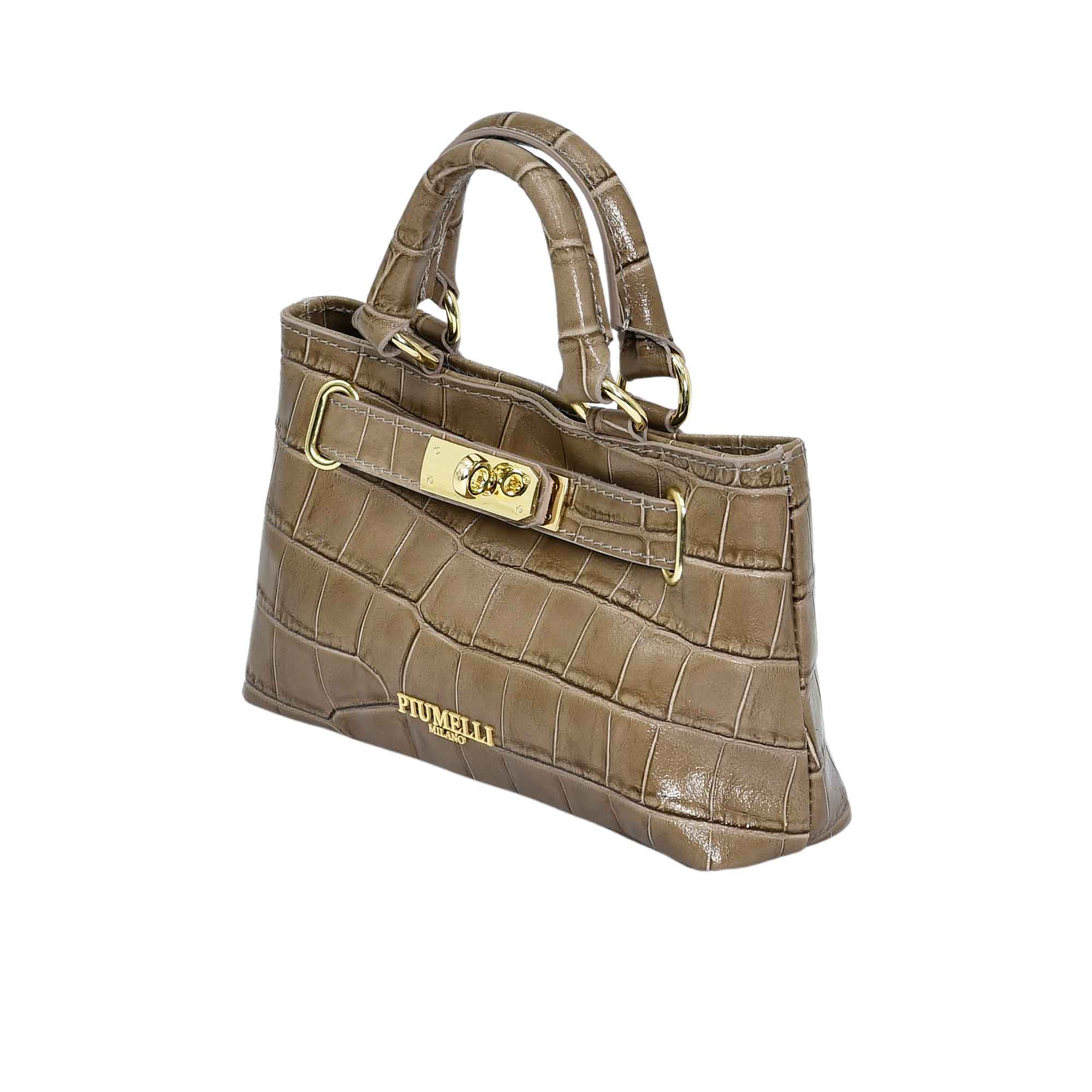 Piumelli Women's CERASELLE Cocco Baloo Leather, Polyester Lining Handbag