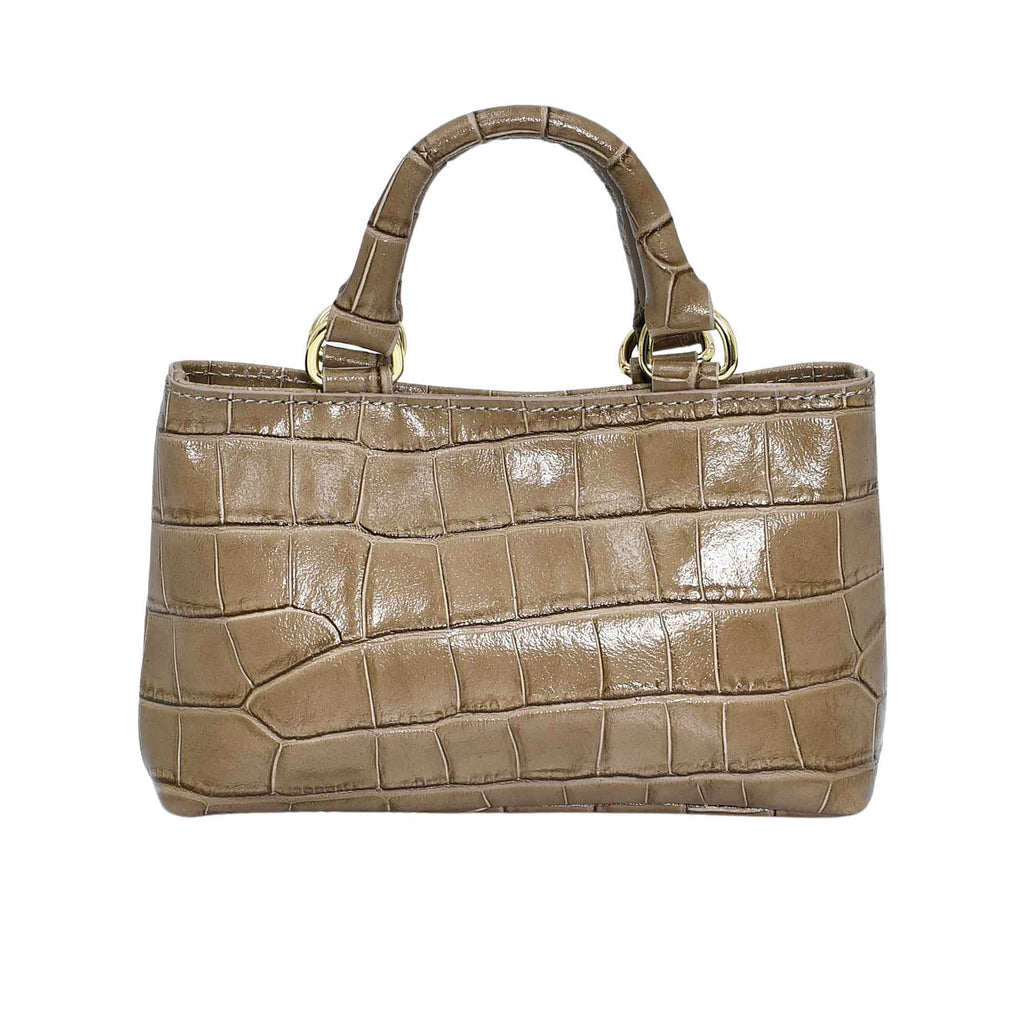 Piumelli Women's CERASELLE Cocco Baloo Leather, Polyester Lining Handbag