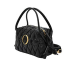 Orlandi Valentino Women's Leather Hand Bag with Studs