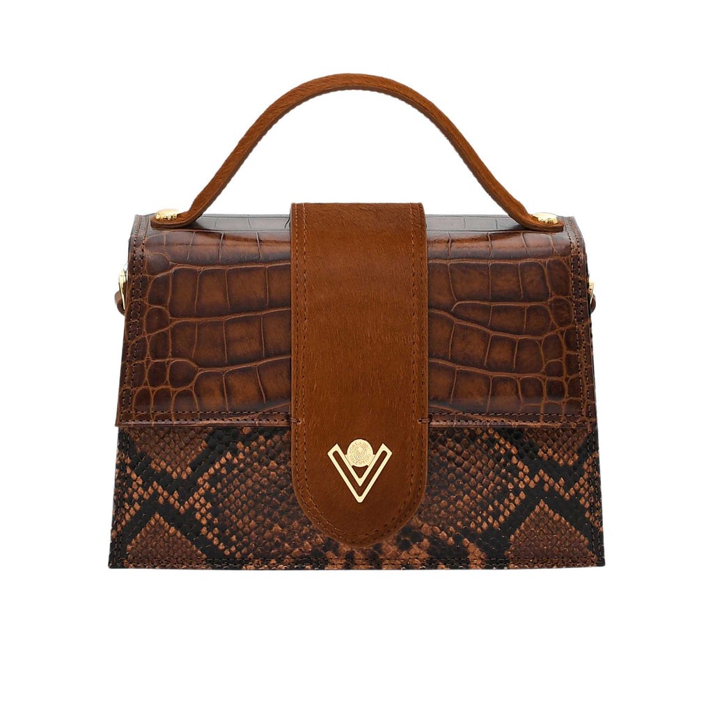 Orlandi Valentino Women's Leather Hand Bag
