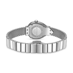 Saint Honoré Paris Stainless Steel Diamond Black Dial Bracelet Watch