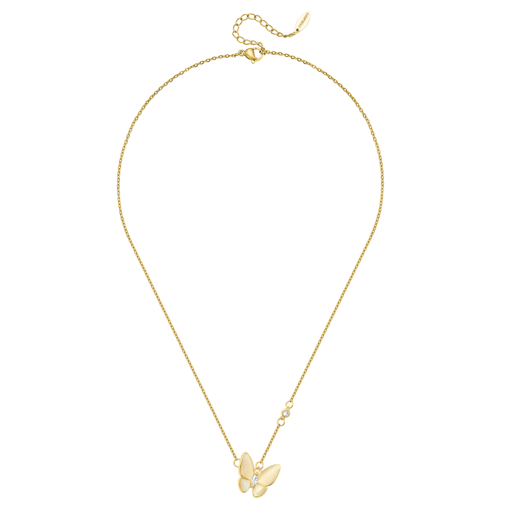 Police Psyche Butterfly Chain Necklace
