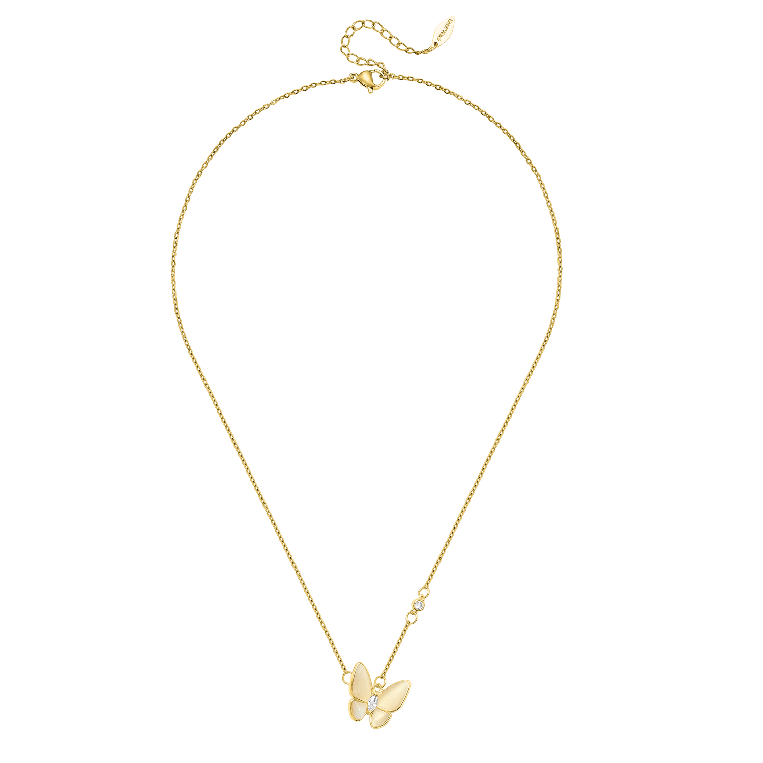 Police Psyche Butterfly Chain Necklace
