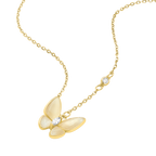 Police Psyche Butterfly Chain Necklace