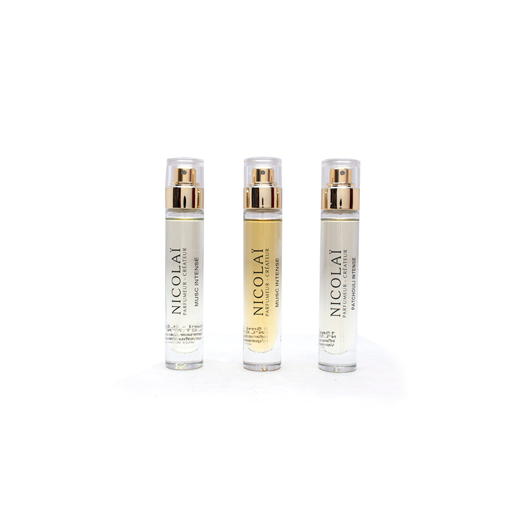 Parfums de Nicolai Coffret Patchouli New York Musc 3x15ml