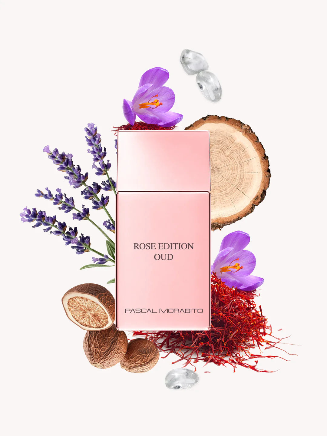 Pascal Morabito Rose Edition Oud Eau de Parfum 100ml rose and oud oriental fragrance bottle available for online purchase at Paris Gallery Qatar